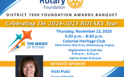 District 7600 Foundation Banquet – November 13, 2025